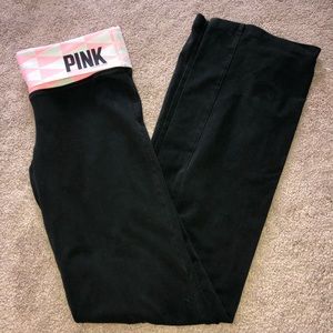 Black Victoria’s Secret PINK yoga pants